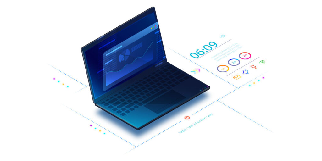 reporting software laptop