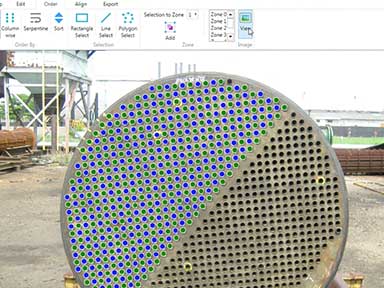 tube sheet mapping